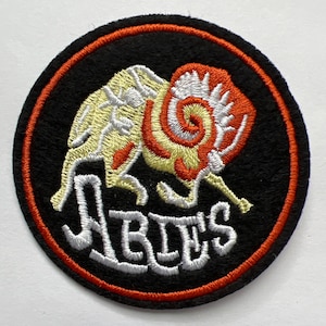 Aries Astrology Iron-On Patch - 2.75 Inch Round Embroidered Zodiac Patch on Felt Backing - Horoscope Gift, Astrology Lover