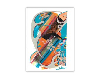 False Blossom Print