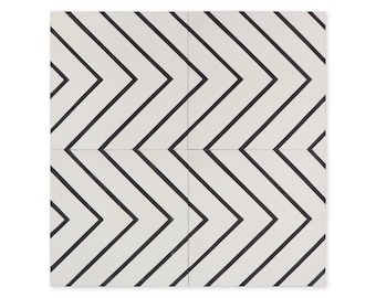 Labirento 8x8 Cement Tile - Sample