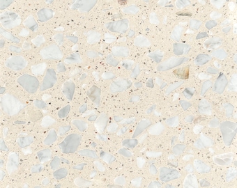 Panarea Sand 16x16 Terrazzo Tile (4x4 size sample)