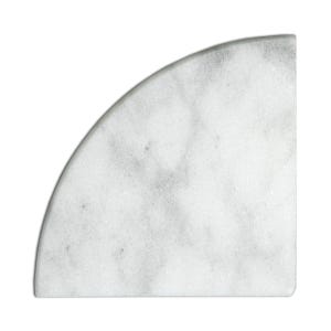 Carrara Blanco  9x9 Corner Shelf