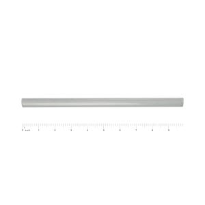 May include: A silver-colored, solid, round, metal rod, approximately 9 inches long.