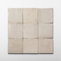 Handmade Moroccan Zellige 4x4 Ecru White Terracotta Tile - Sample
