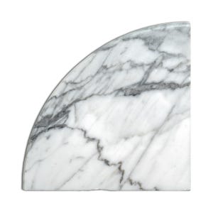 Bianco Carrara 9x9 Corner Shelf