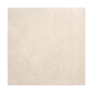 Lime Stone Ecru White Rectified Porcelain Tile 24x24 Porcelain Tile (4x4 size sample)