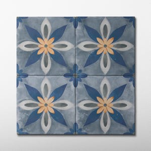 Vintage Baroque Porcelain Tile - Sample