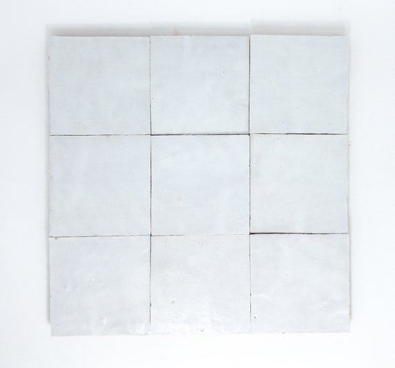 Absay liste Theseus Handmade Moroccan Zellige 4x4 off White Terracotta Tile | Etsy