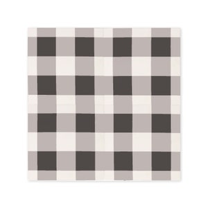 May include: A black and white checkered pattern with a light gray background. The pattern is repeated throughout the image.
