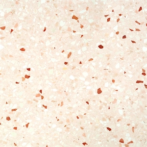 Capri Powder Pink 16x16 Terrazzo Tile (4x4 size sample)