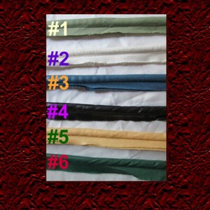 Vintage Wrights Corded Piping Trim: 3/8" Maxi, Various Colors (By Yard)