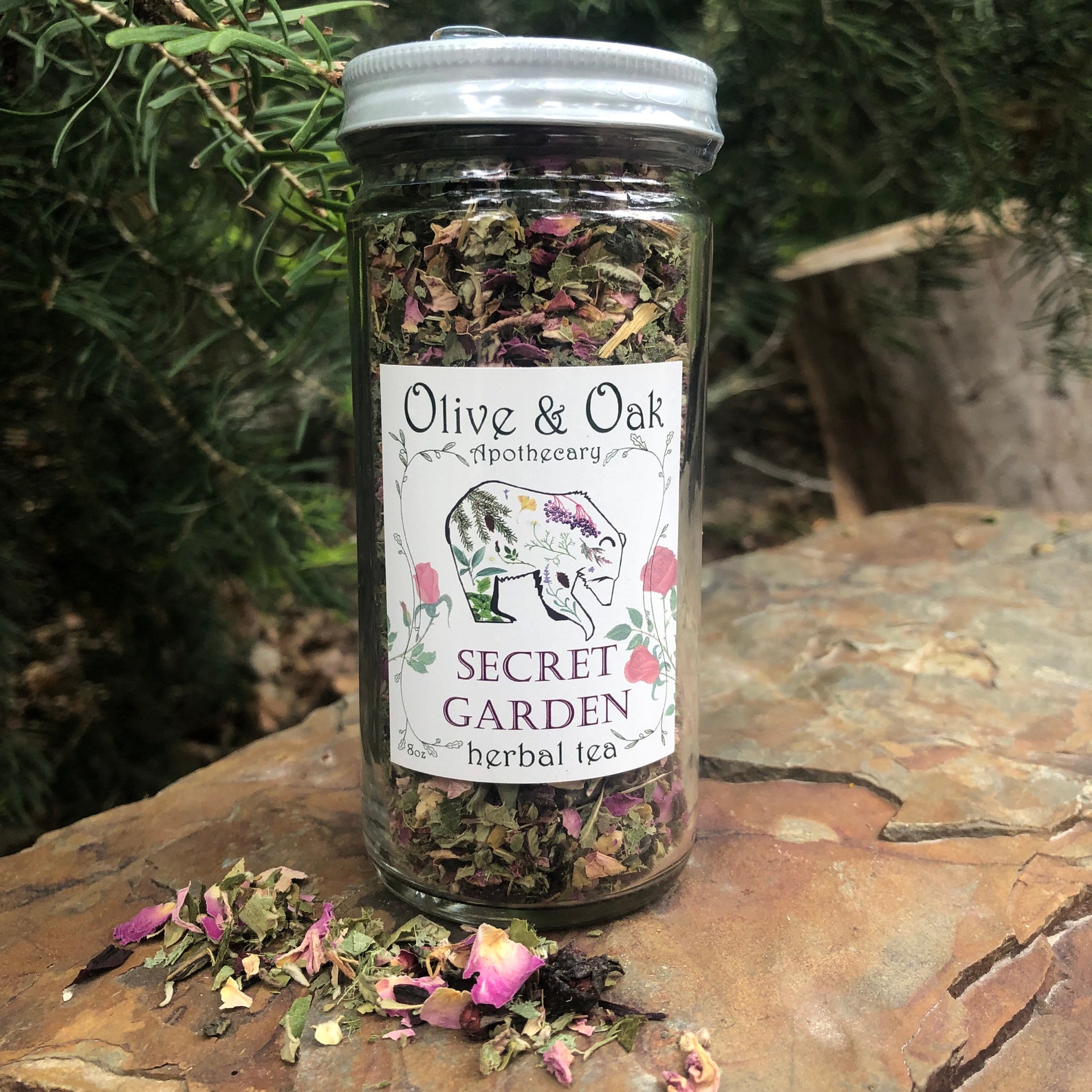 Organic Secret Garden Tea Etsy