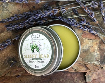 Sleepy Bear | Soothing Balm, Organic, Handcrafted