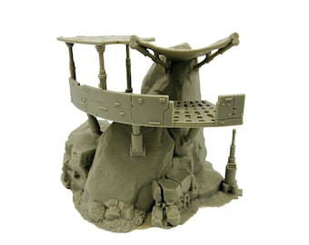 Perimeter Guard Post / Multiverse / A Distant Outpost / Legion and Sci-Fi 3D printed tabletop terrain for wargames / Licensed Printer