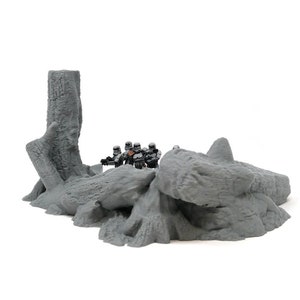 Fallen Tree Base / Imperial Terrain Licensed On-Line Printer / Print to Order