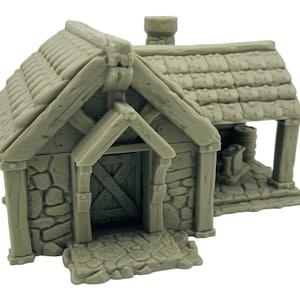 Medieval Forge /  Strong Burgh / 28mm - 32mm Fantasy RPG Tabletop Terrain