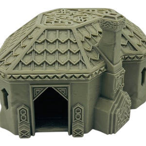 Dwarven House / Durak Deep /  RPG and Wargame 3d Printed Tabletop Terrain / Licensed Printer