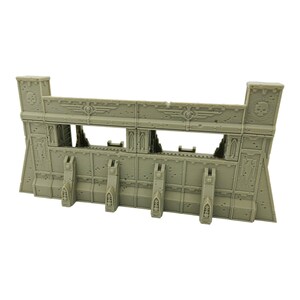 Ruins of the Empire Fortification 2 / Forbidden Prints /  RPG and Wargame 3d Printed Tabletop Terrain / Licensed Printer
