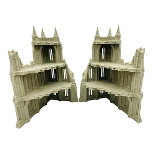 Imperial Ruins 4 / 40k Terrain / Legion Terrain / 3d Printed Tabletop Terrain / Sacrusmundus Licensed Printer