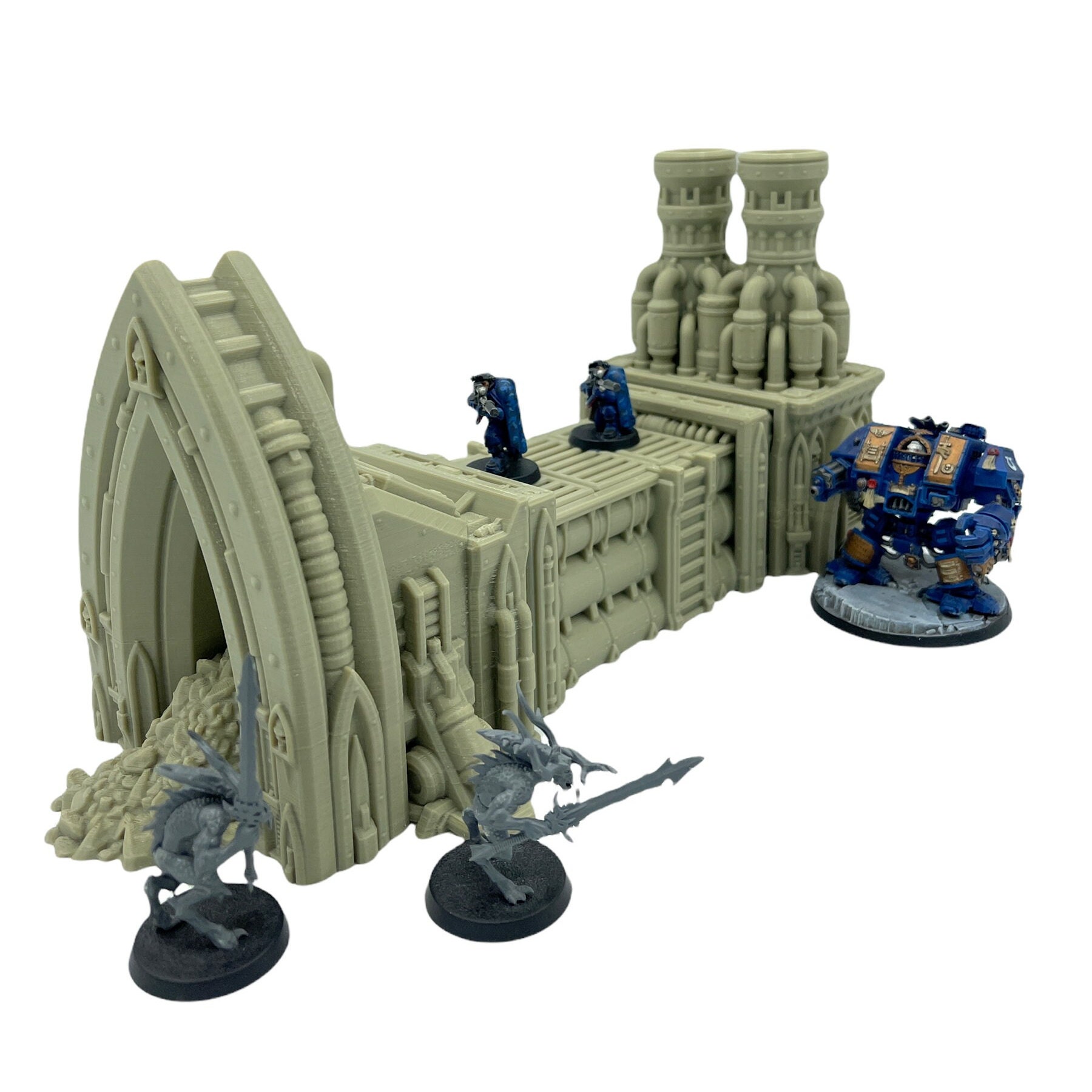Outpost 21 - Battlefield Refinery / Forbidden Prints / RPG and Wargame ...