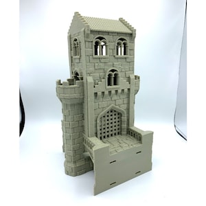 Arkenfel Modular Bridge GateHouse / Dark Realms Terrain /  RPG and Wargame 3d Printed Tabletop Terrain / Licensed Printer