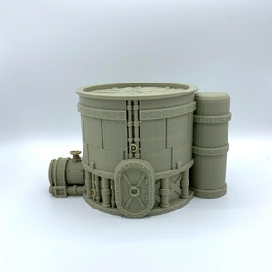 CP Chem Tank 2 / 40mm Crisis Protocol Compatible / Modern /3d Printed Compatible Terrain / Corvus Games Terrain Licensed Printer