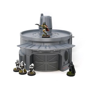 Commo Outpost Base  / Imperial Terrain Licensed On-Line Printer / Print to Order