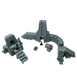 Ancient Ruins Bundle / Imperial Terrain Licensed On-Line Printer / Legion / 40k / Shatterpoint / Print to Order