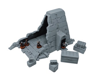 Store House Ruins / Imperial Terrain Licensed On-Line Printer / Print to Order