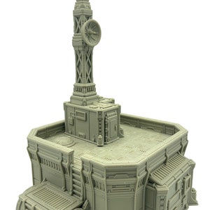 Outpost 21 - Communication Station / Forbidden Prints /  RPG and Wargame 3d Printed Tabletop Terrain / Licensed Printer