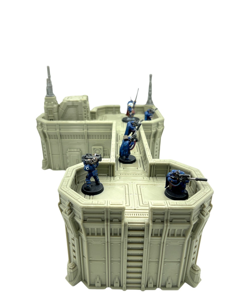 Outpost 21 - Garrison 1 / Forbidden Prints / RPG and Wargame 3d Printed ...