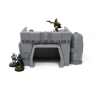 Urban Vendor Stand  / Imperial Terrain Licensed On-Line Printer / Print to Order