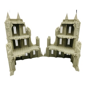Imperial Ruins 3 / 40k Terrain / Legion Terrain / 3d Printed Tabletop Terrain / Sacrusmundus Licensed Printer