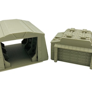 Mecha City Mech Hanger - Epic Scale Terrain (6mm - 8mm compatible)