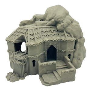 Mineshaft Entrance / Durak Deep /  RPG and Wargame 3d Printed Tabletop Terrain / Licensed Printer