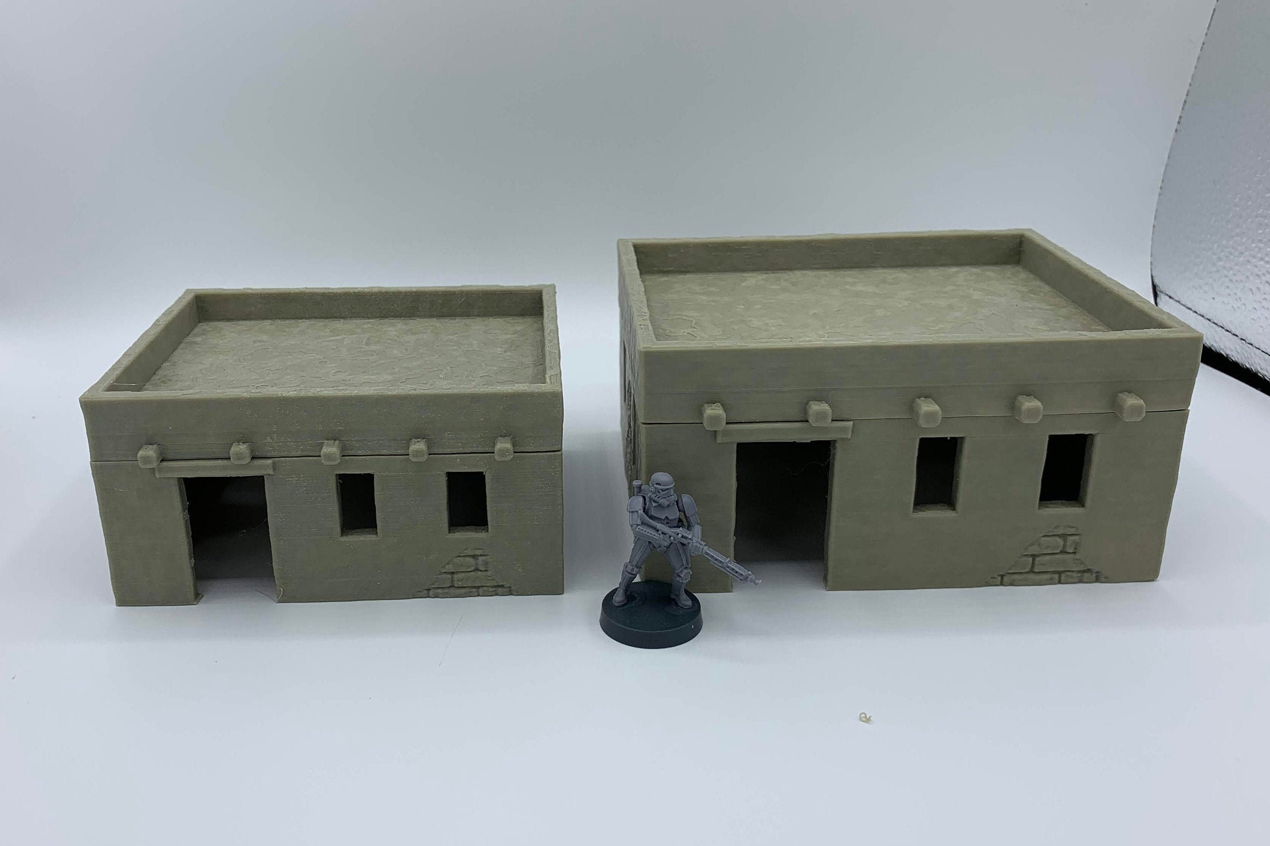 Star Wars Legion Terrain - Large Desert House - 3D Print Spy