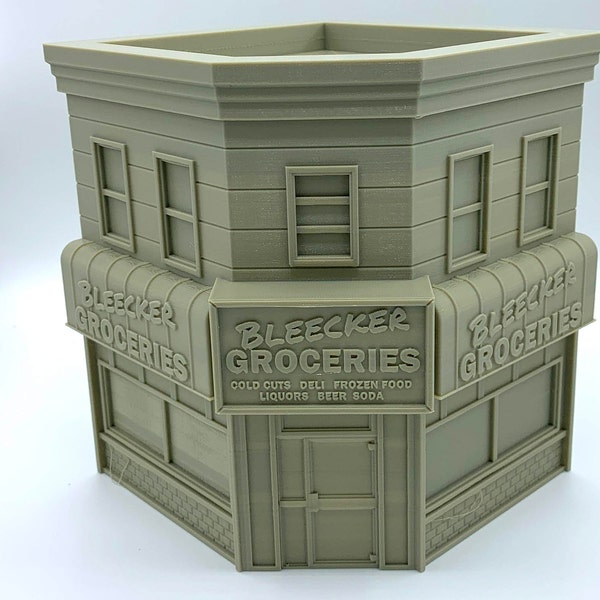 Bleecker Groceries / Crisis Protocol Compatible Option / Corvus Games Terrain Licensed Printer / Print to Order