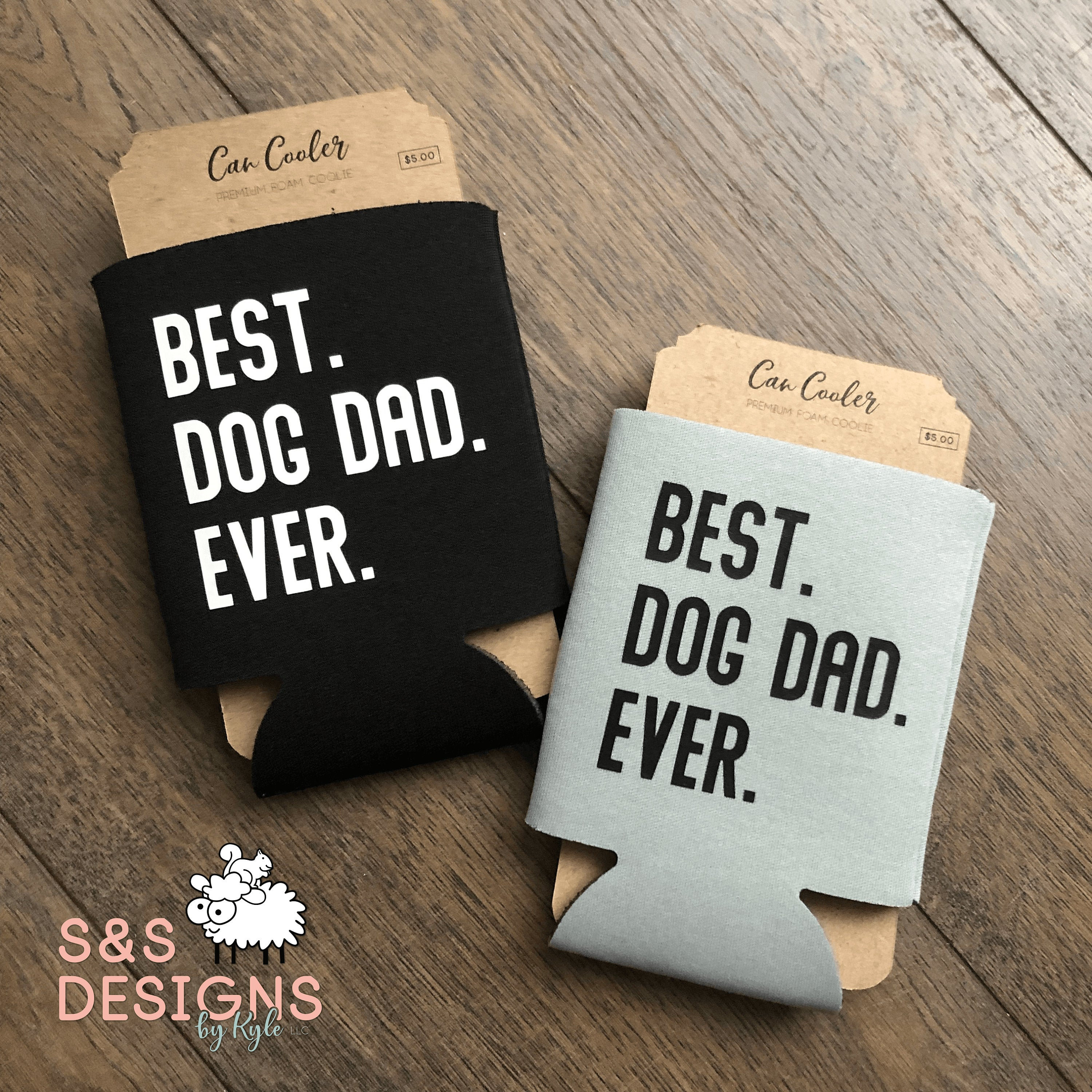 2 Pack Best Dad Bottle Koozie – HEY MAMA GRAPHICS