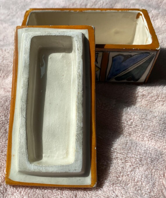 Italian ceramic Ring Box View 3