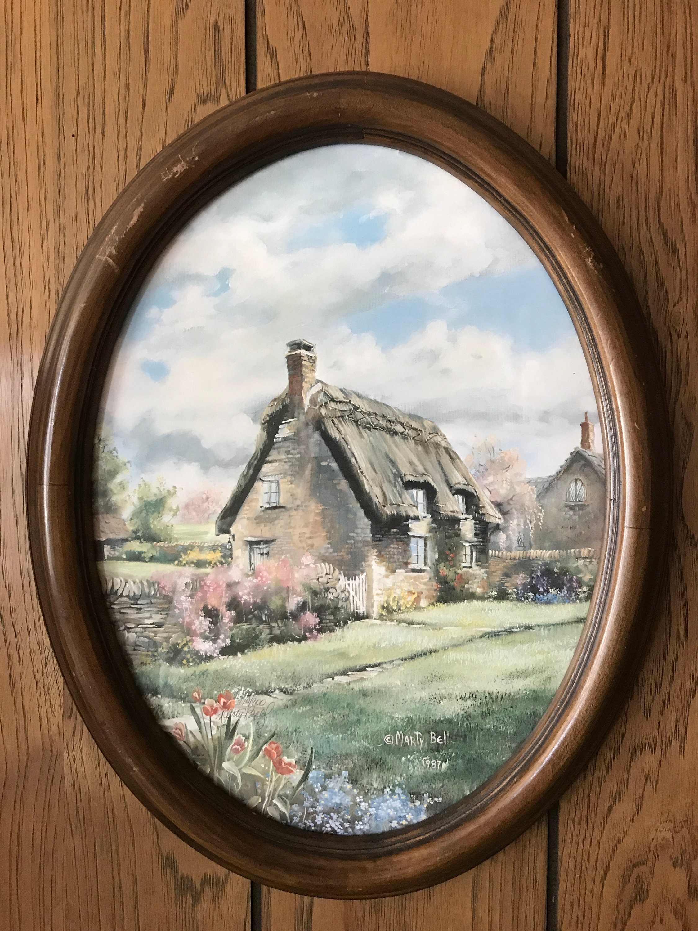 Marty Bell Painting Cottage - Etsy