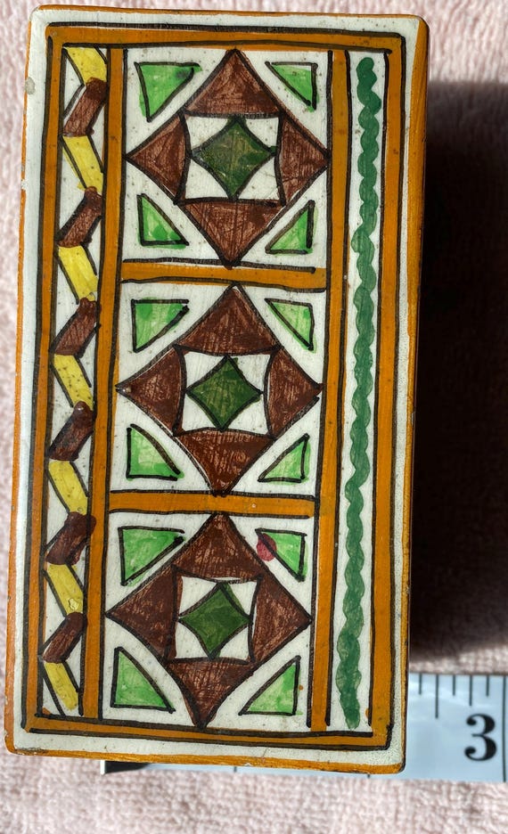 Italian ceramic Ring Box View 6