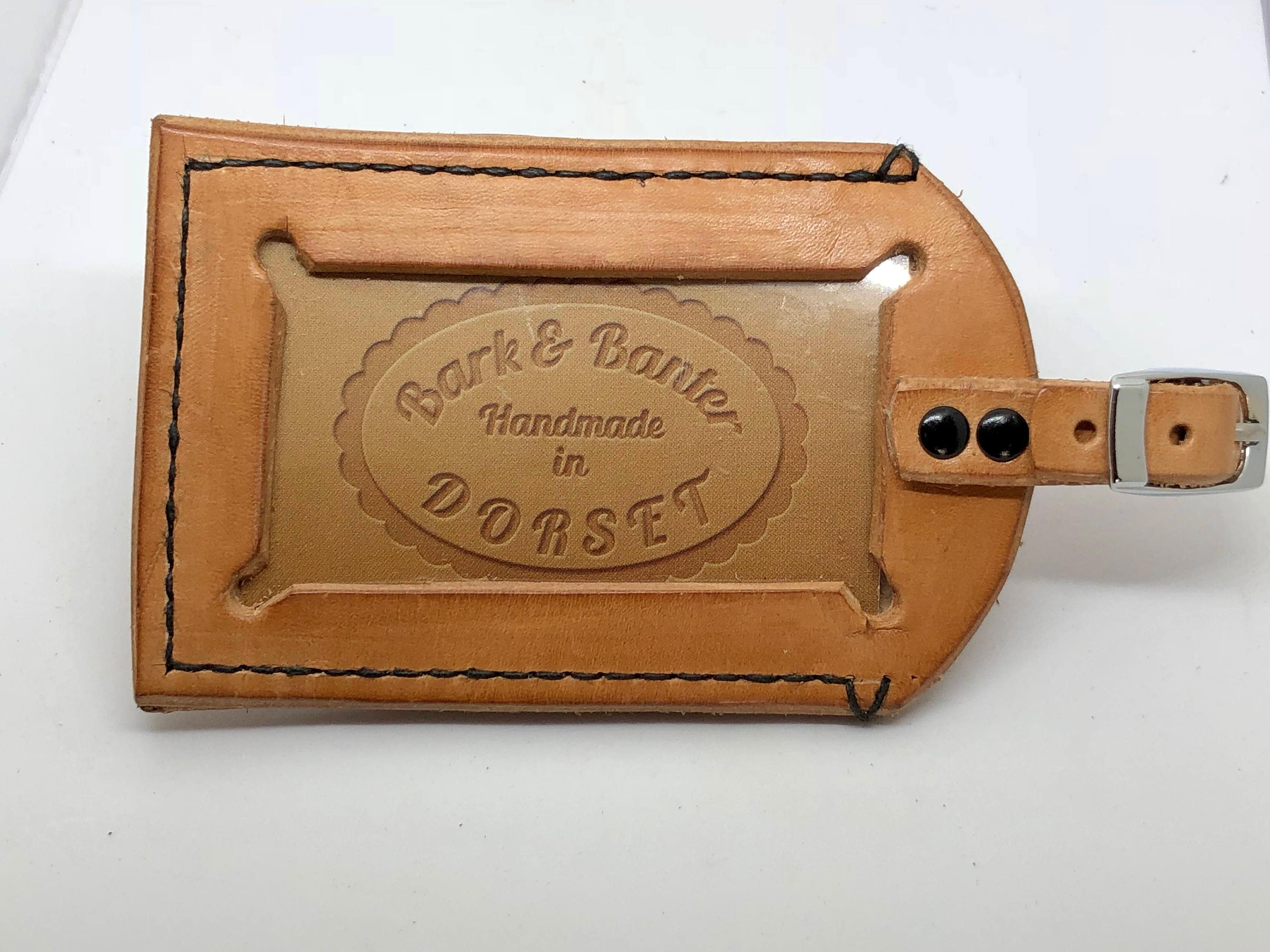 Leather labels for handbags