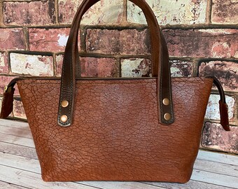 Leather Bag, Handbag, Evening Bag , Smart Leather Bags, Brown Leather Bag, Ladies Leather Bag, Zip Top Bags, Veg Tan Leather, Ladies Bags