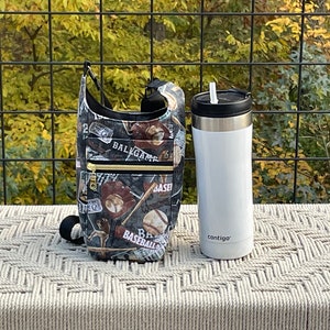 Water Bottle-Tervis Carrier/ Crossbody / Sling / H20 / Baseball