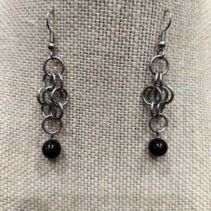 Simple Cain Maille Earrings