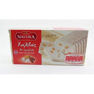 Original Traditional Greek Halva With Almonds 400 gr