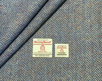 100/% WOOL TWEED FABRIC MIX LT GREY//PINK WINDOWPANE CHECK MADE IN GREAT BRITAIN