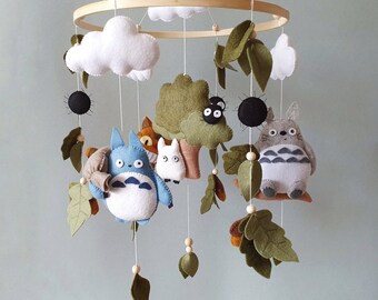 studio ghibli crib bedding