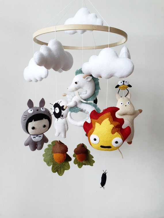 totoro baby mobile