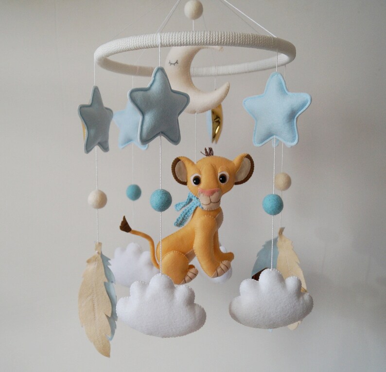 Lion King Mobile Baby Mobile Baby Krippe Mobile | Etsy