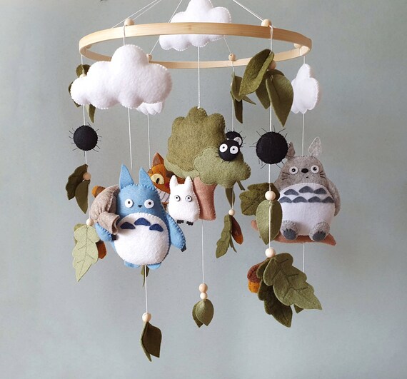 totoro baby mobile
